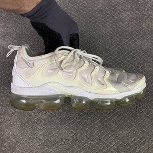 Nike VaporMax Plus White Pure Platinum Shoes Men's 9 Sneakers 924453-100